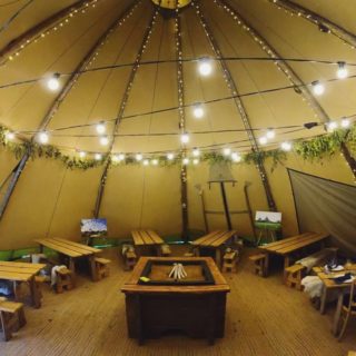 Lighting for Teepees | The Stunning Tents Company